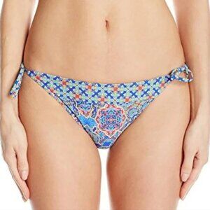 Sunsets Pomeii Side Tie Bikini Bottom Blue XL
